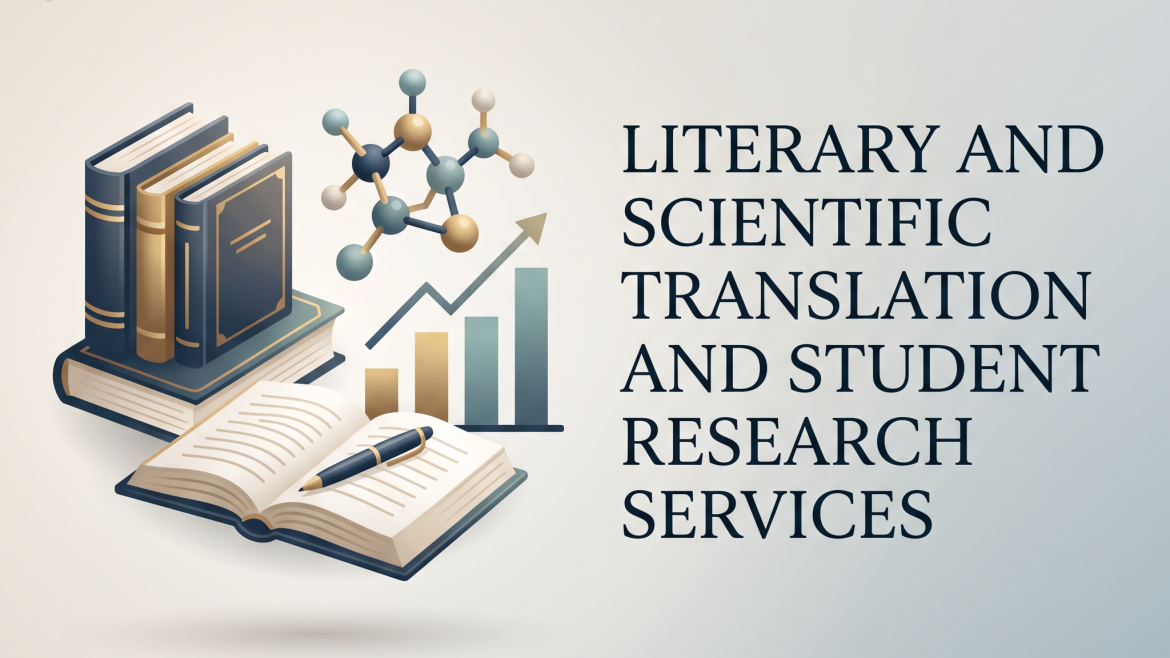 Literary and Scientific Translation and Student Research Services