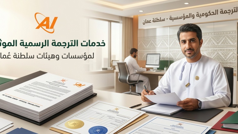 ترجمة وثائق رسمية معتمدة ومقبولة 100% بسلطنة عمان